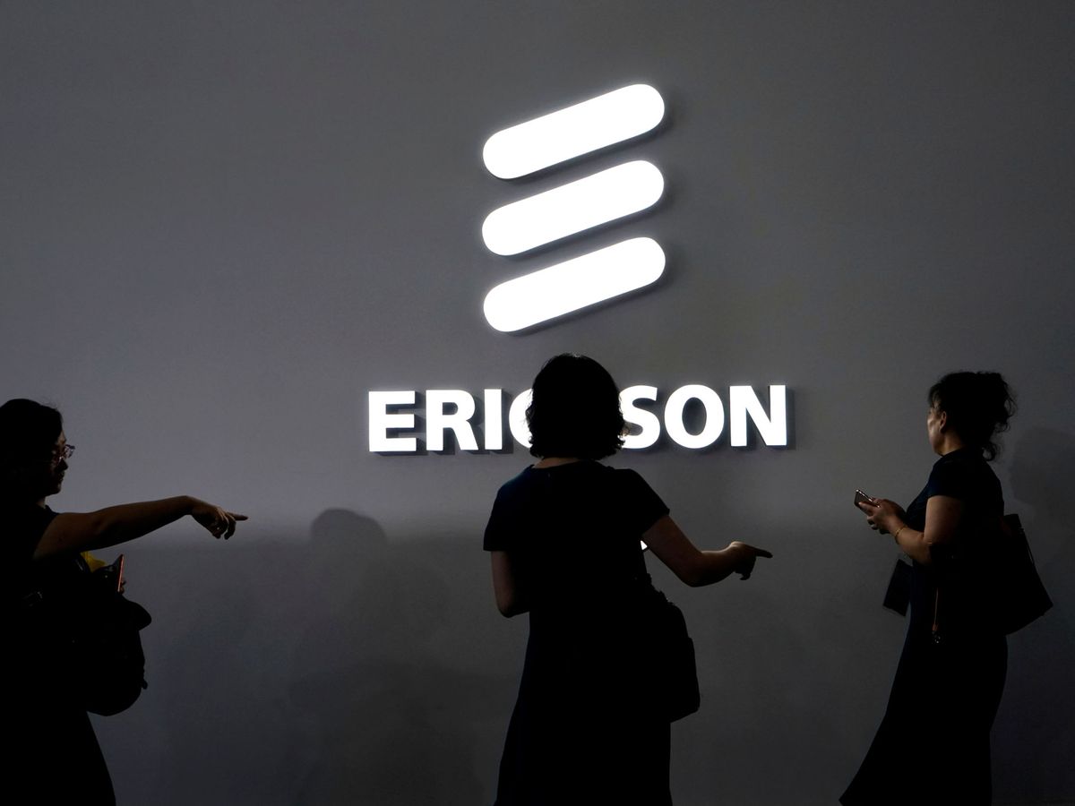 Foto: Estand de Ericsson en el MWC de Shanghái, en 2019. (EFE)