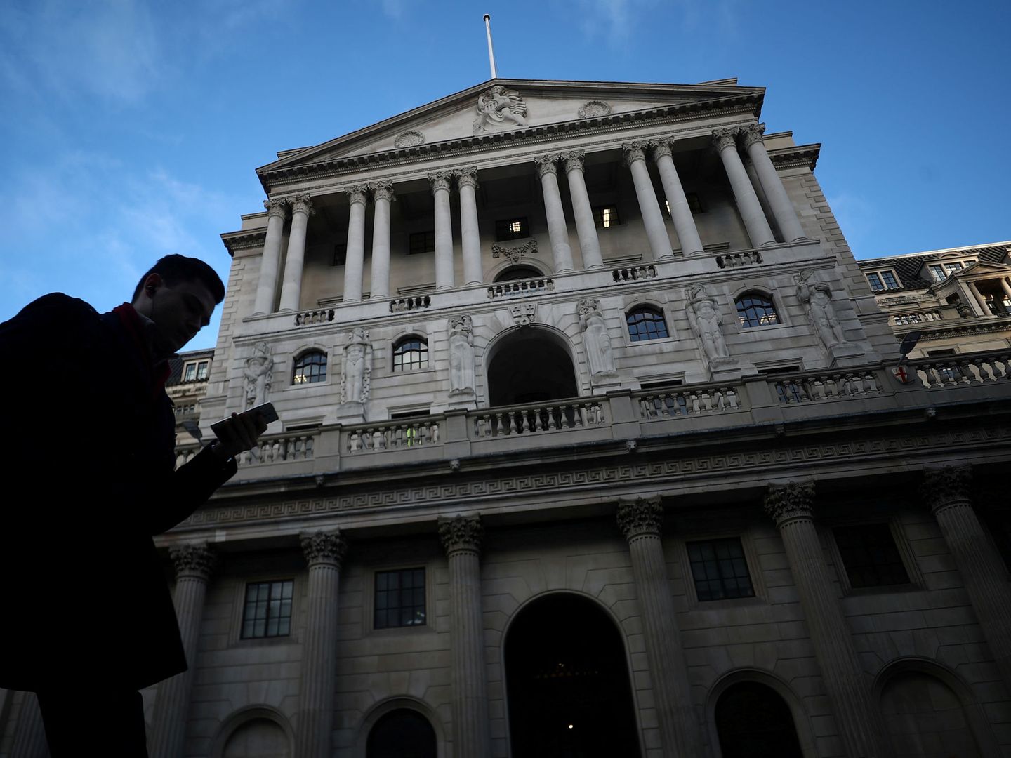 El edificio del Banco de Inglaterra en Londres (Reino Unido). (Reuters)
