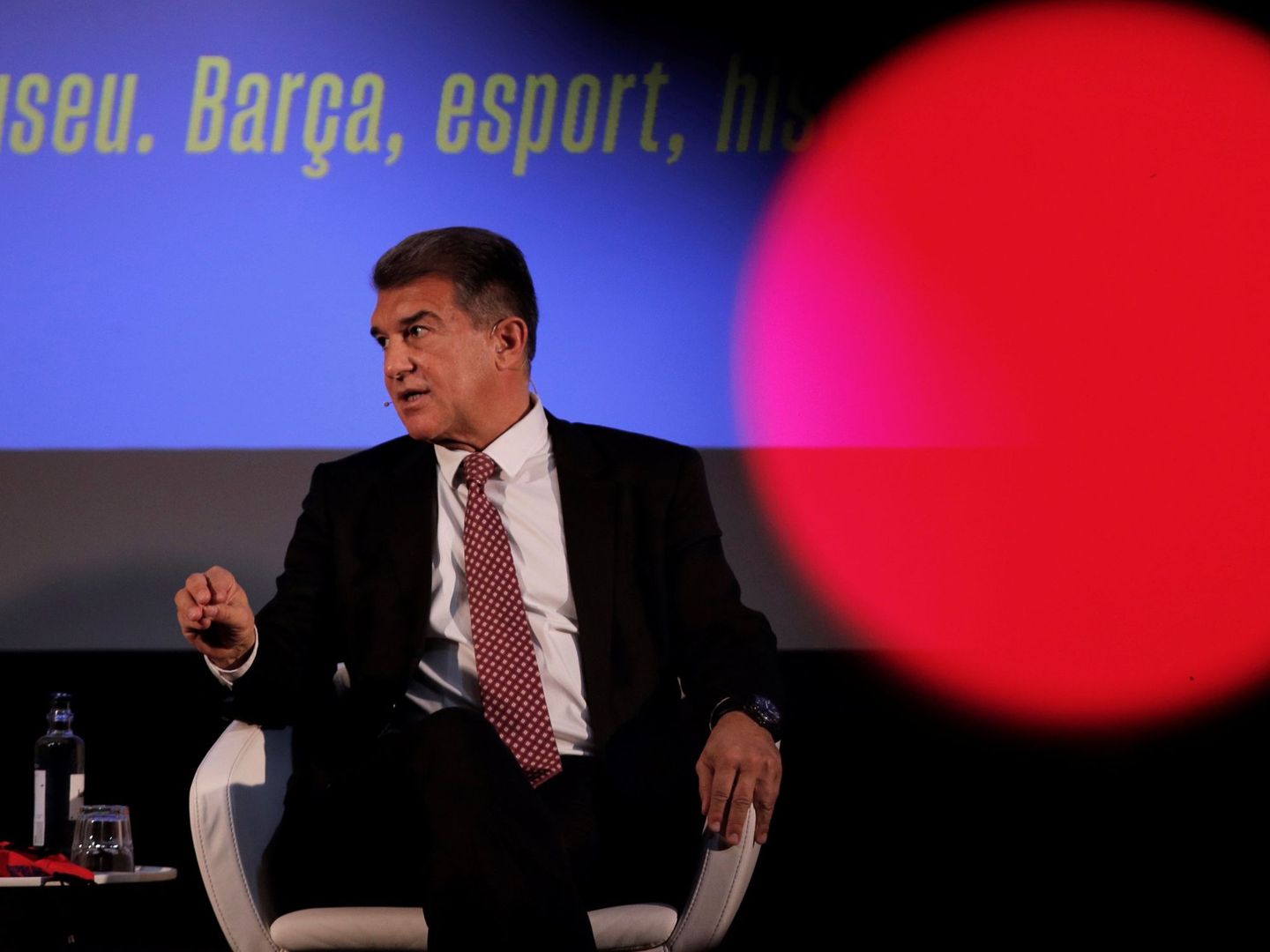 El precandidato a la presidencia del FC Barcelona Joan Laporta. (EFE)
