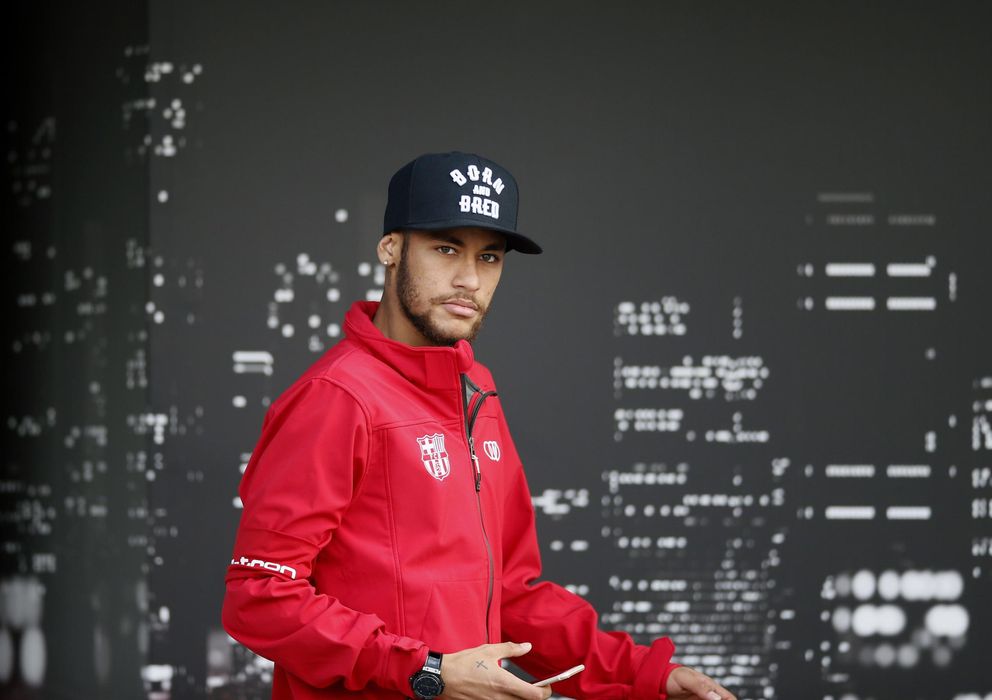 Foto: Neymar en un acto publicitaria que tuvo lugar la semana pasada.