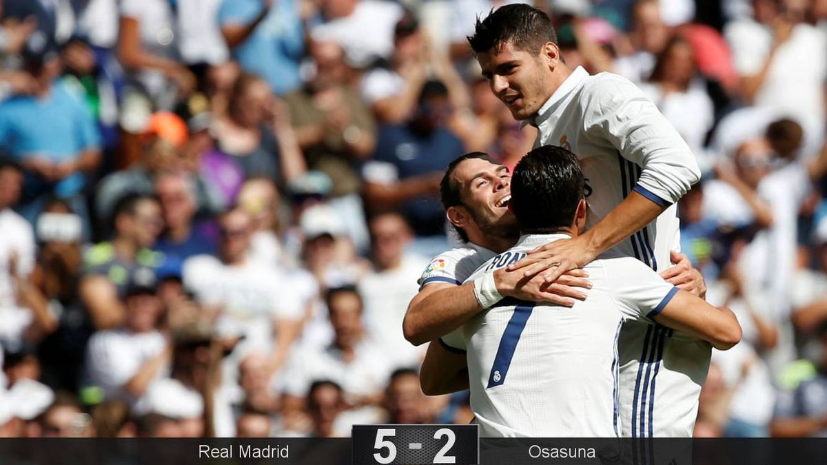 El Real Madrid con la receta de siempre: la pegada de un peso pesado
