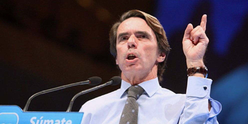 Foto: Aznar gana más de un millón de euros por artículos y conferencias en los años de crisis