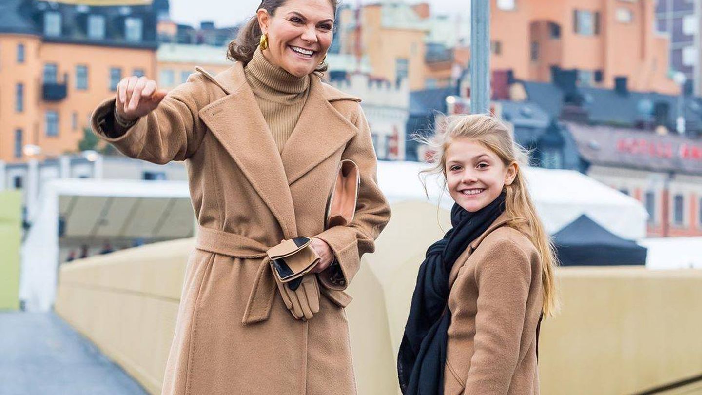 La princesa Victoria y su hija Estelle. (Instagram @kungahuset)
