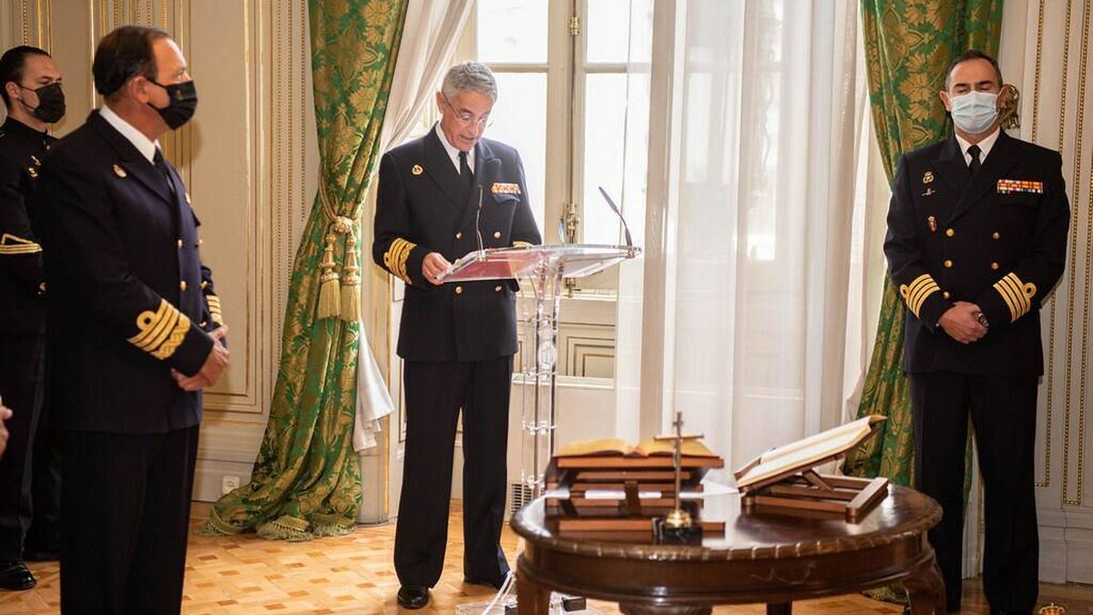 El Gobierno nombra al almirante Antonio Piñeiro nuevo jefe de la Armada