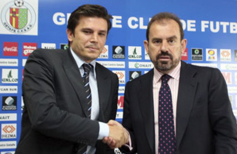 Foto: El Getafe presenta como director deportivo a Toni Muñoz, que baraja "dos o tres nombres" para el banquillo