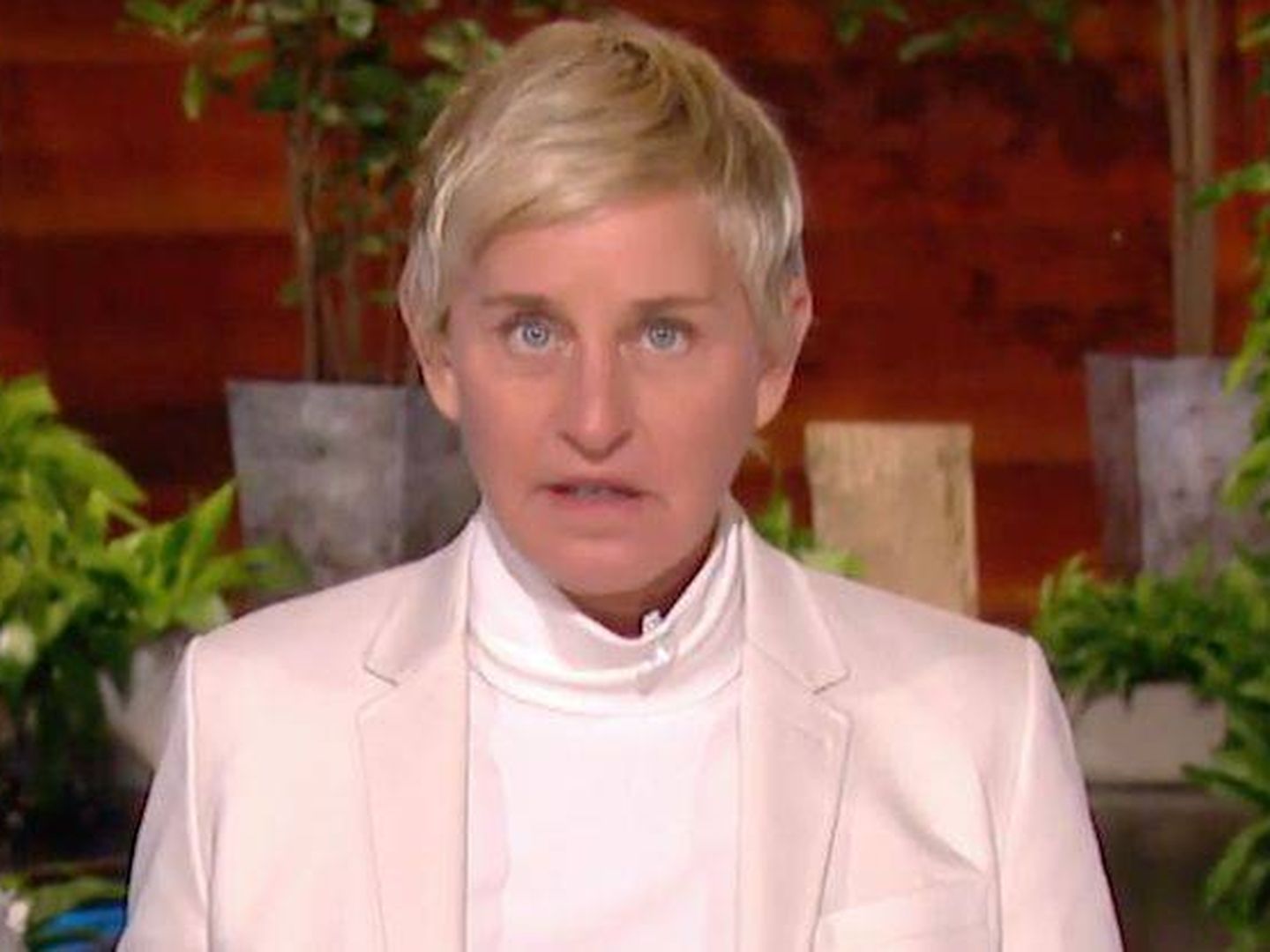  Ellen, durante el programa. (Warner)