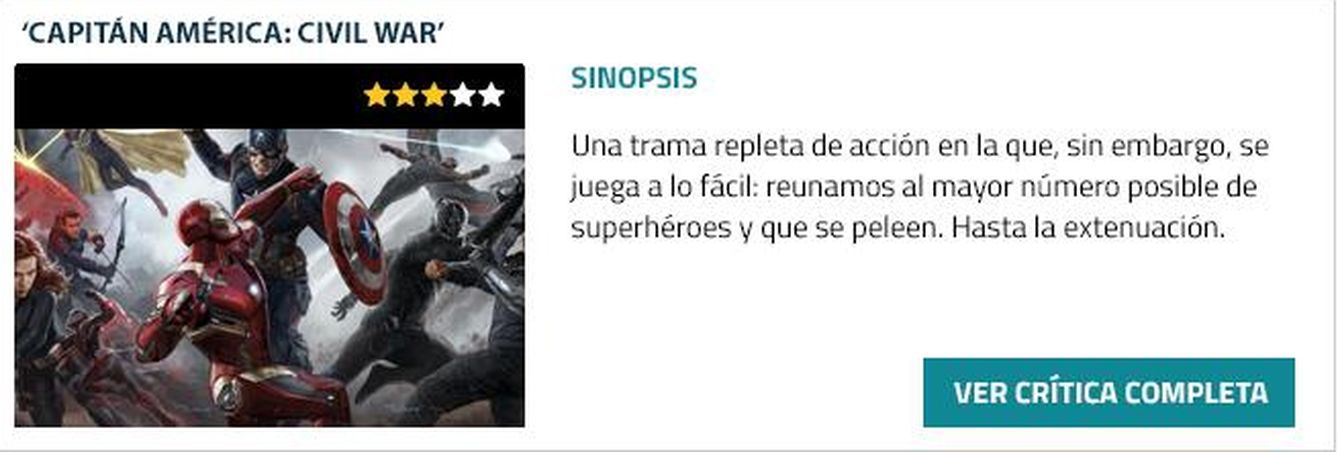 'Capitán América: Civil War'