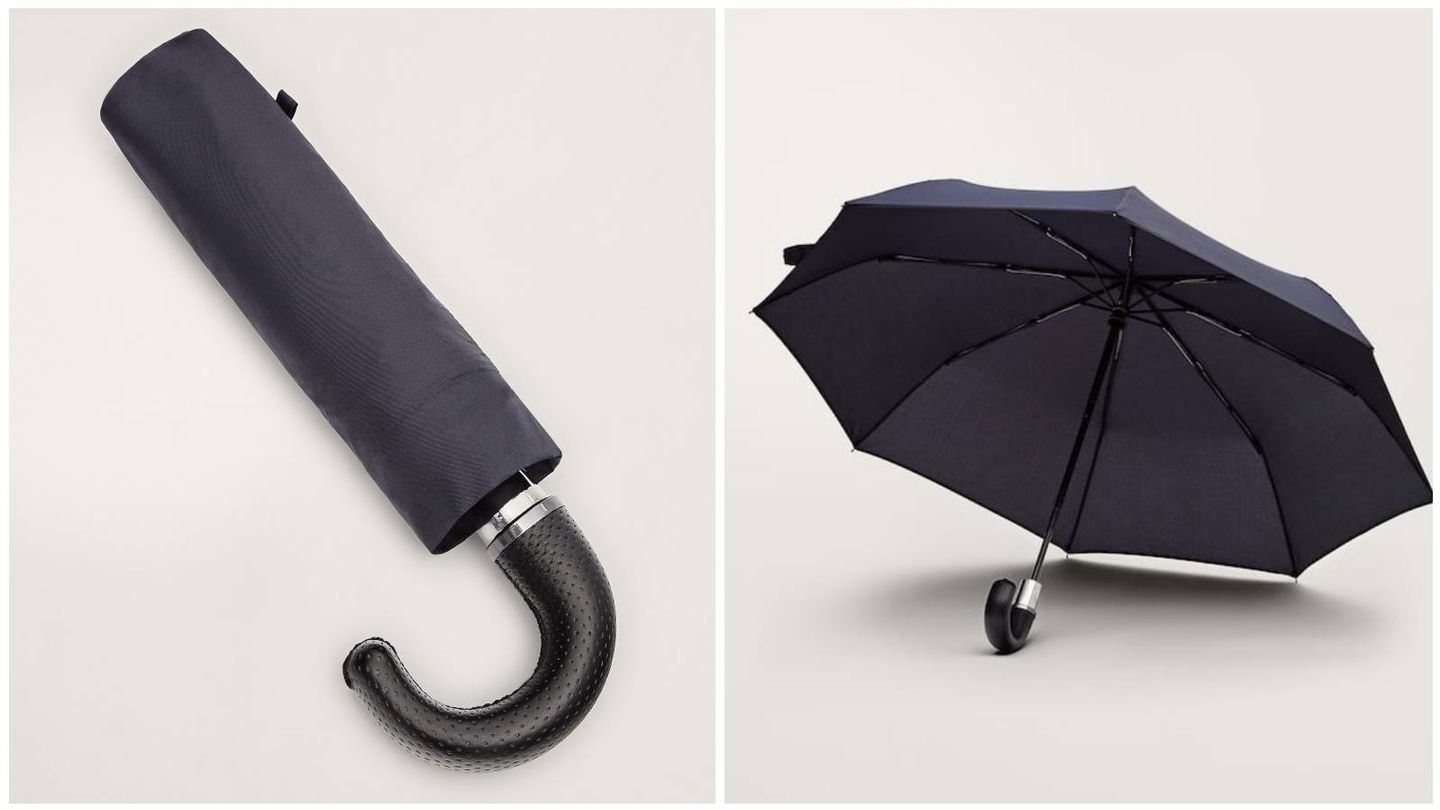 Paraguas de Massimo Dutti. (Cortesía)