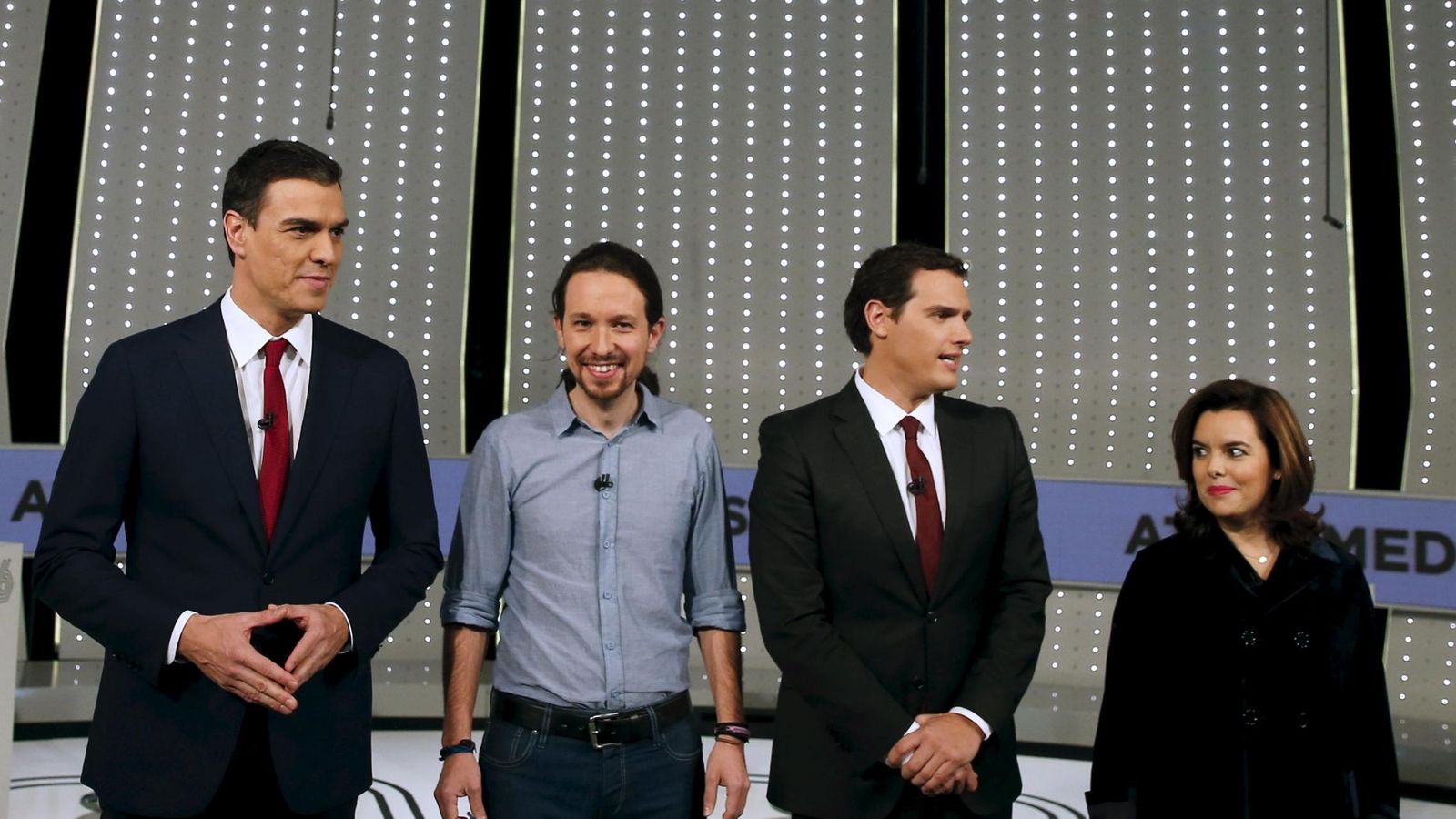 Foto: Imagen de archivo del debate televisado antes de las elecciones del 20 de diciembre de 2015 (Reuters)