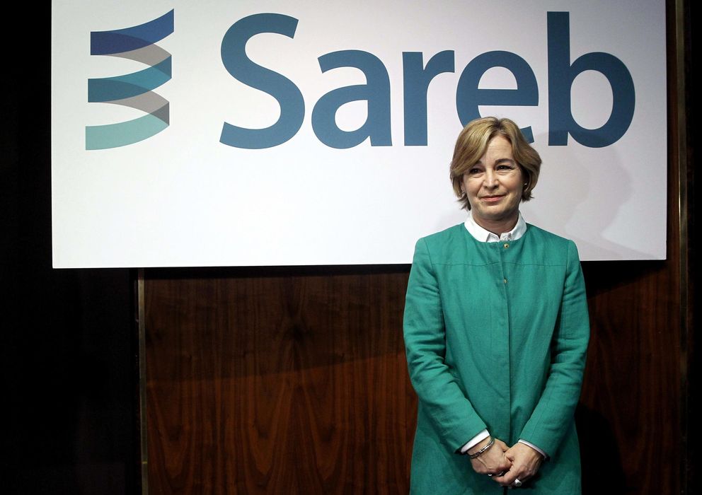 Foto:  La presidenta de la Sociedad de Gestión de Activos Procedentes de la Reestructuración Bancaria (Sareb), Belén Romana (Efe)