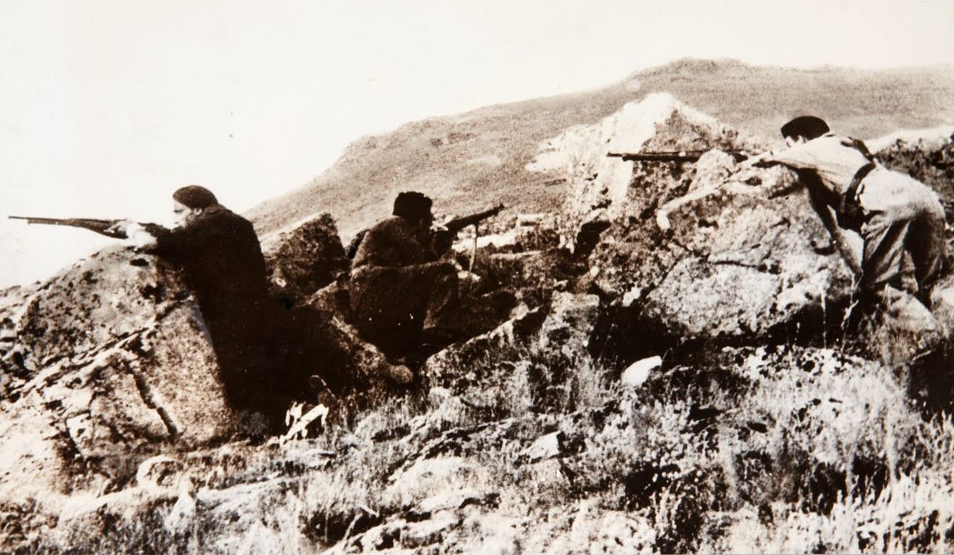 El ejército republicano en las montañas de Navacerrada. (CC)