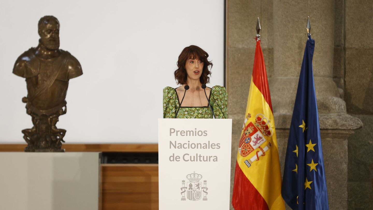 La escritora Irene Vallejo, Premio Nacional de Ensayo. (EFE)