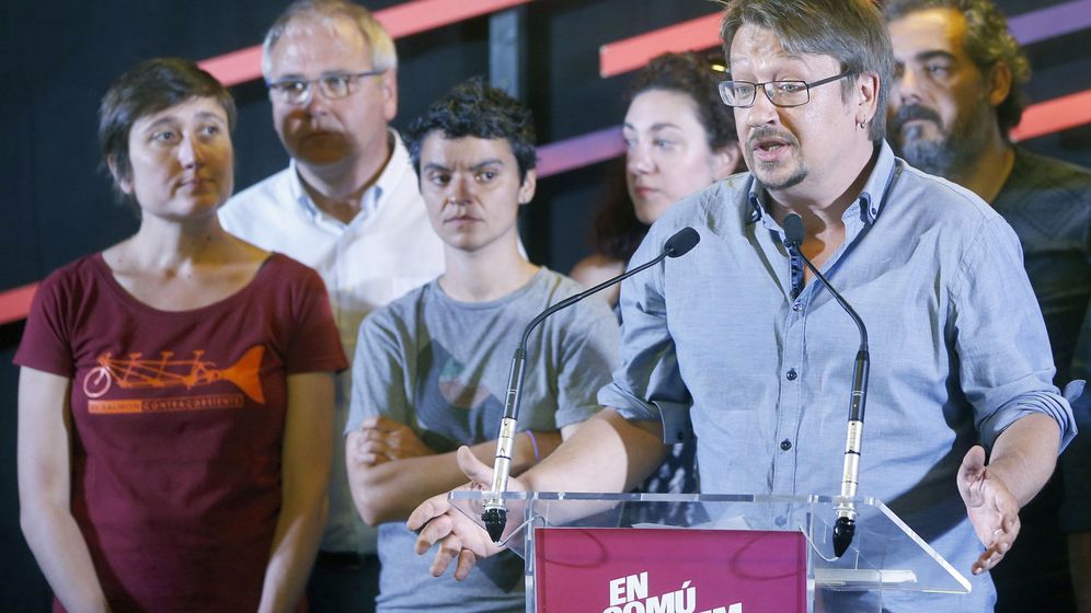 Foto: Xavier Domènech (d) es el candidato de Podemos para presidir el Congreso. (EFE)