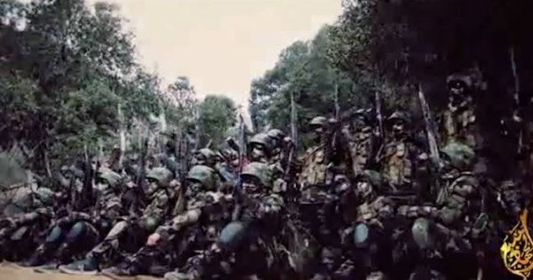 Foto: Captura de pantalla del vídeo de propaganda de la 'Unidad Roja'