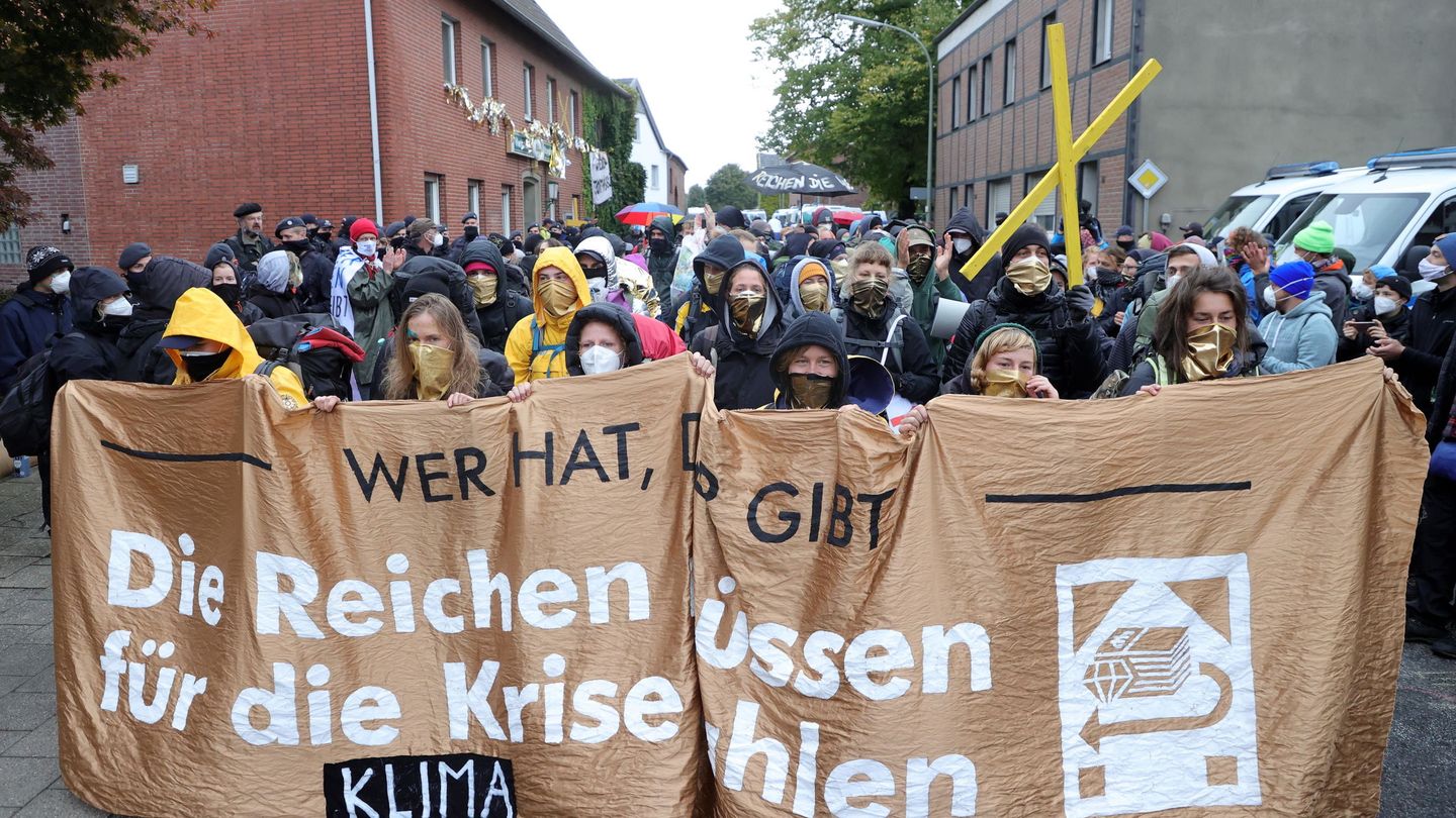 Protesta de los 'Niños anti-carbón' en Alemania. (EFE/Friedmann Vogel)