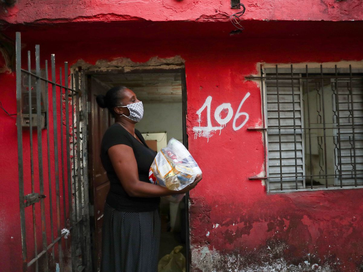Foto: Coronavirus en las favelas de Sao Paulo, Brasil (Reuters)