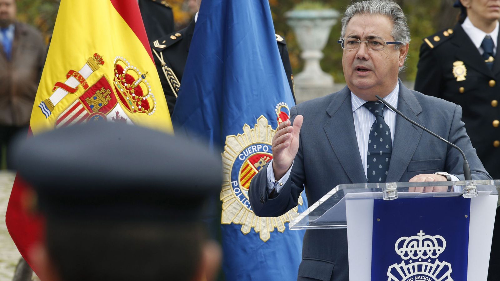 Foto: Juan Ignacio Zoido durante una rueda de prensa. (EFE)