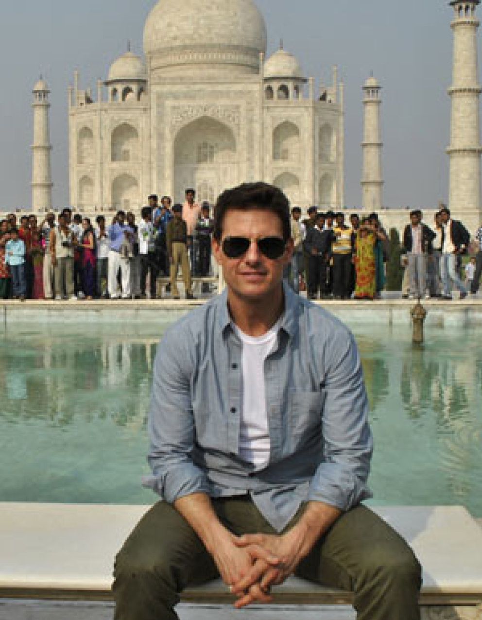 Foto: Pagan por aplaudir a Tom Cruise en la India