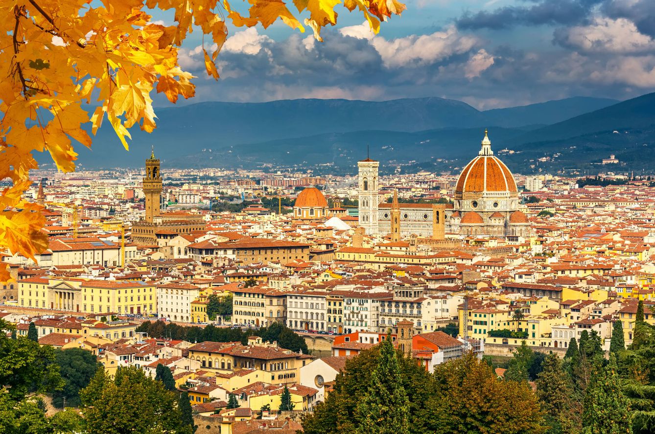 Una preciosa panorámica de Florencia, en Italia (Shutterstock)