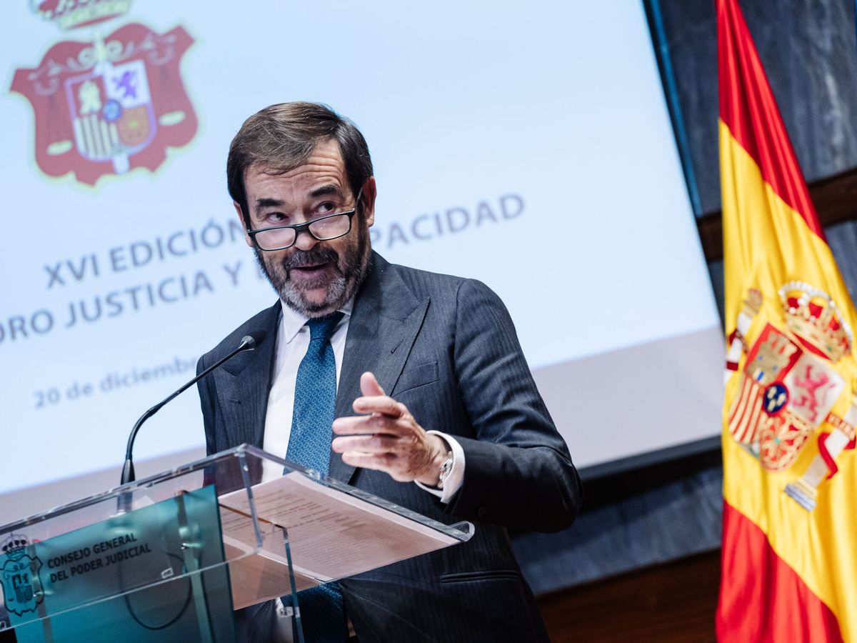Foto: El presidente del Consejo General del Poder Judicial (CGPJ), Vicente Guilarte. (Europa Press/Carlos Luján) 