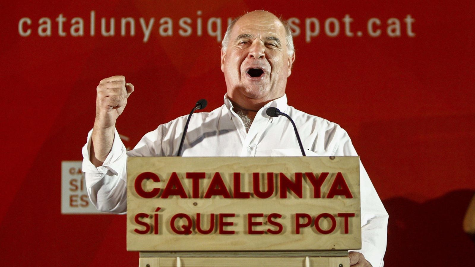 Foto: El candidato de Catalunya sí que es Pot, Lluis Rabell. (EFE)