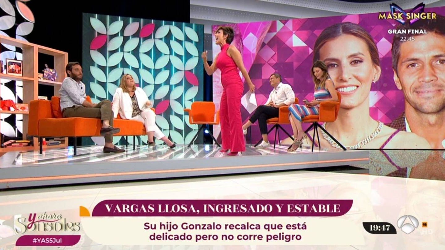 Sonsoles Ónega y Pilar Vidal en 'Y ahora Sonsoles'. (Atresmedia)