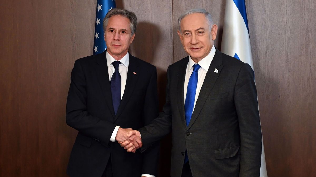 Netanyahu defiende ante Blinken que no aceptará una tregua con Hamás que incluya el fin permanente de su ofensiva