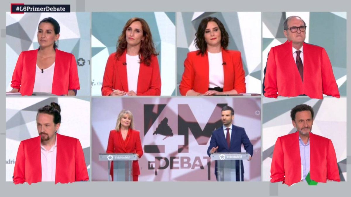 Los 'memes' del debate electoral: de la moto de Edmundo Bal a las chaquetas rojas