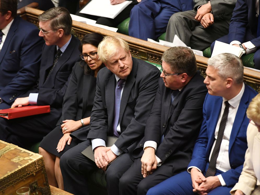 Foto: Boris Johnson, en Westminster. (Reuters)