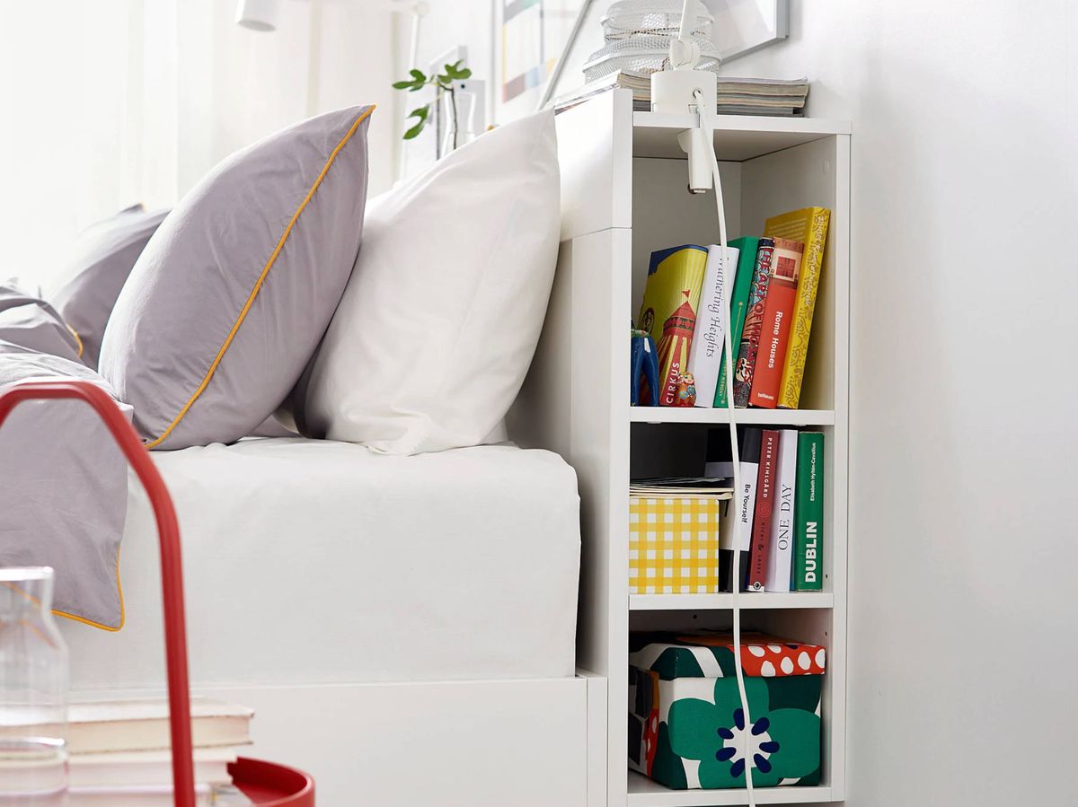 Foto: Un dormitorio pequeño que lo tiene todo gracias a Ikea. (Cortesía)