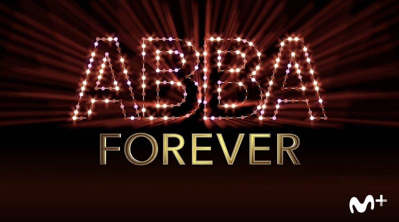 Cartela de inicio de 'Abba Forever', el documental de Chris Hunt sobre el grupo sueco. (Movistar )