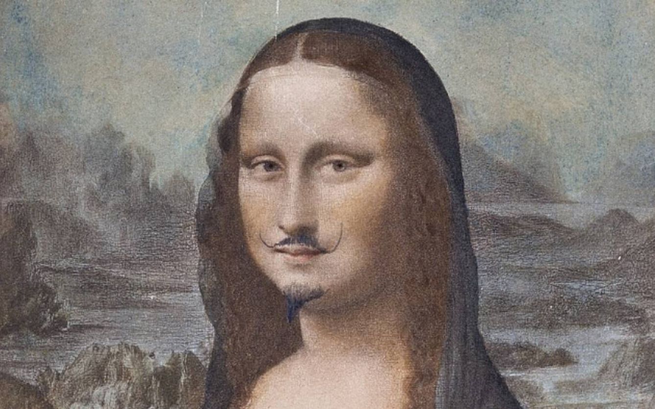 La 'Gioconda' con bigote y perilla de Duchamp