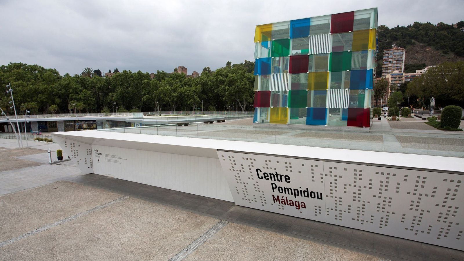 Centre Pompidou Málaga. (EFE/Daniel Pérez)
