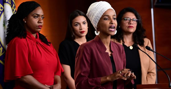Foto: Ocasio-cortez, omar, pressley and tlaib hold news conference