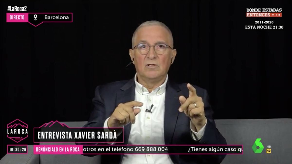 Xavier Sardá, contundente en La Sexta sobre los escándalos de Juan Carlos I: "Inaceptable"