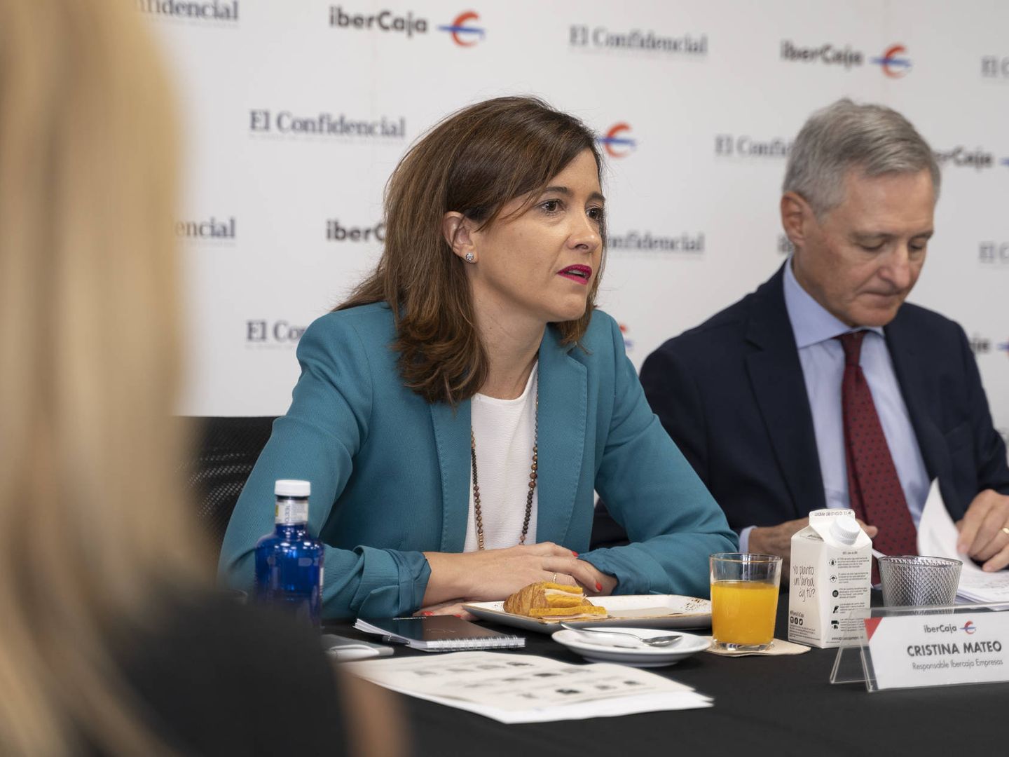 Cristina Mateo, responsable de Banca Empresas de la Dirección Territorial de Madrid y Noroeste de Ibercaja.