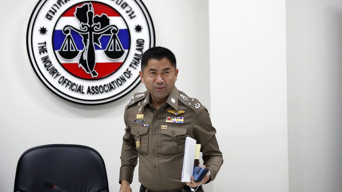 El exsubdirector de la Policía de Tailandia, Big Joke, suspendido del cuerpo