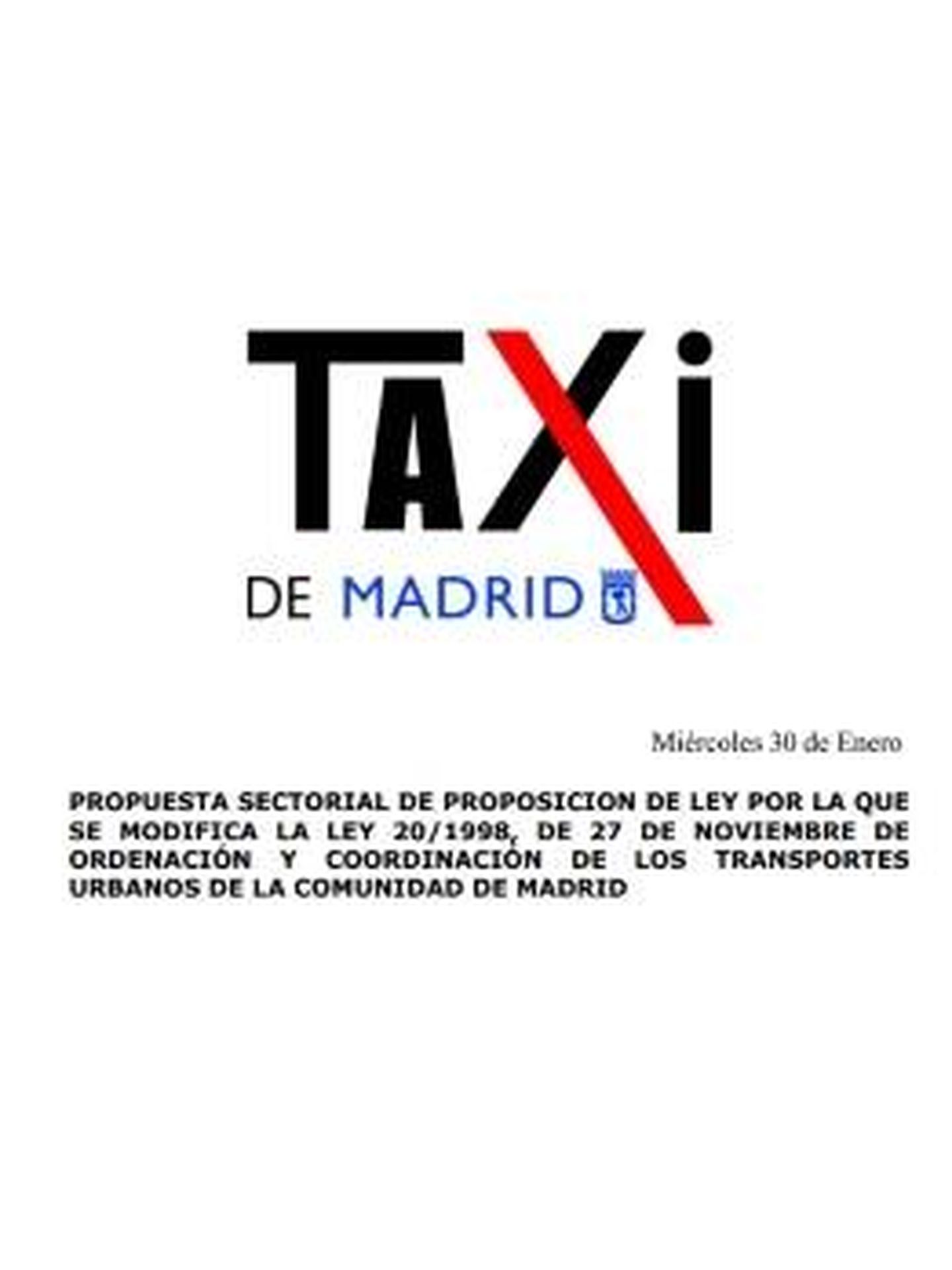 Estas son las propuestas del taxi