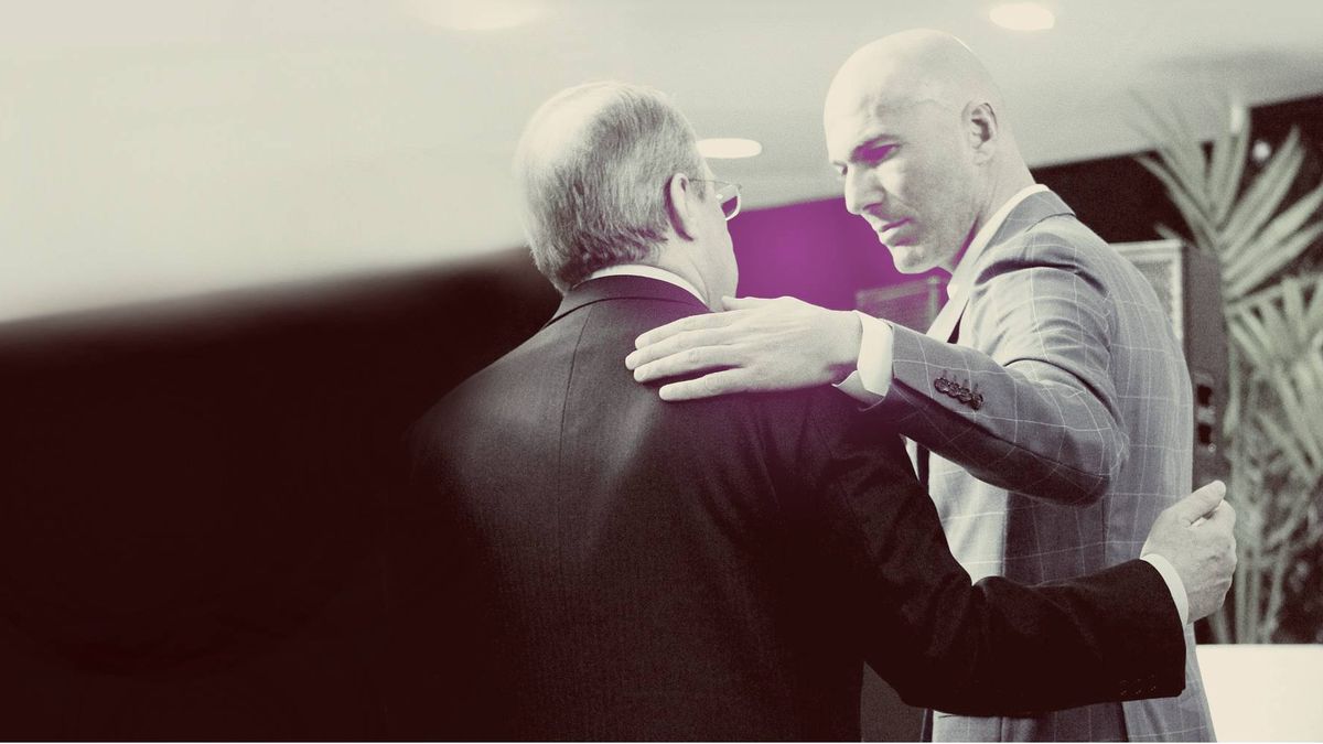 Zidane se divorcia de Florentino