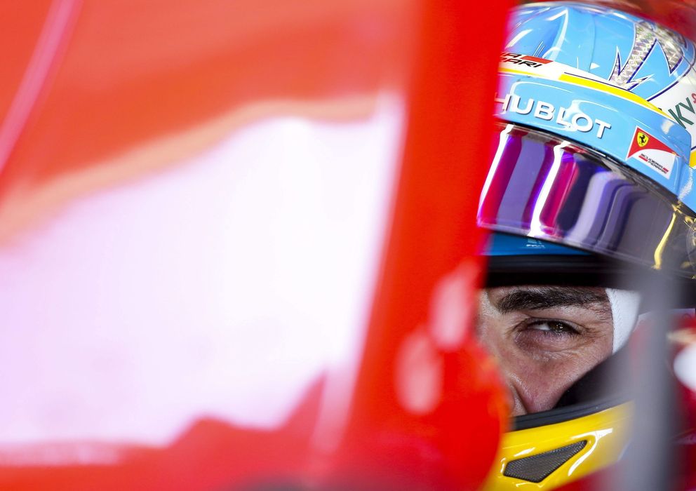 Foto: Fernando Alonso, pese al resultado, está contento con la evolución de su coche.