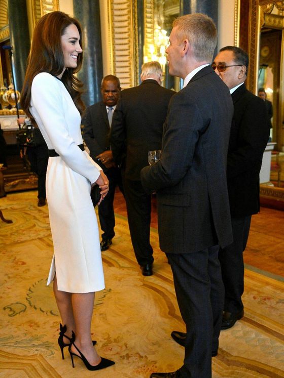 Kate Middleton, en la comida con los primeros ministros del Reino Unido con motivo de la coronación de Carlos III. (CP)
