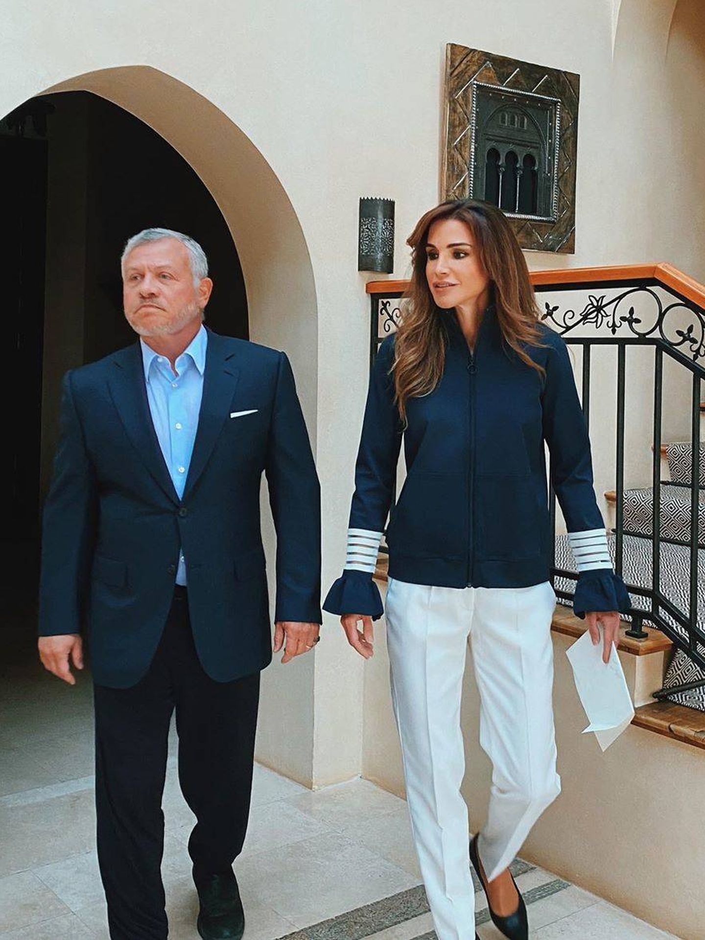 La reina Rania, este fin de semana. (Instagram: @queenrania)