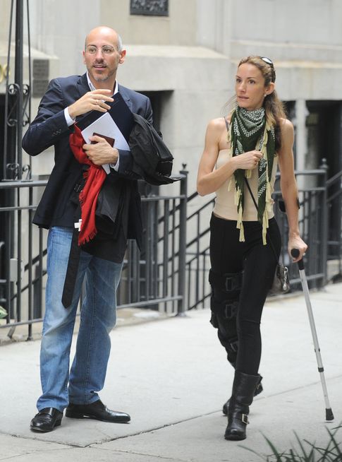 Foto: Telma Ortiz y Jaime del Burgo en Nueva York en mayo de 2012 (Gtres)