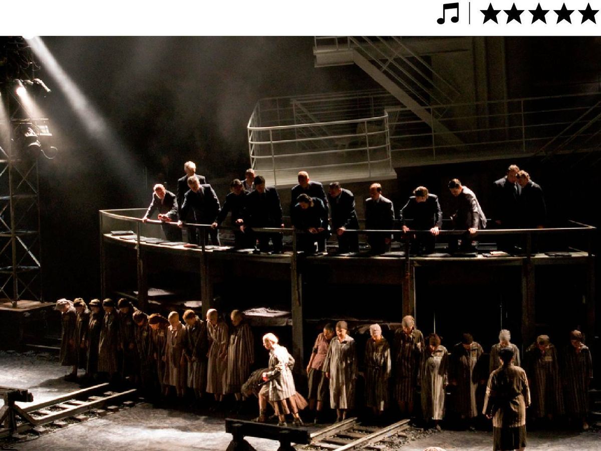 Foto: Un instante de la ópera 'La pasajera'. (Teatro Real)