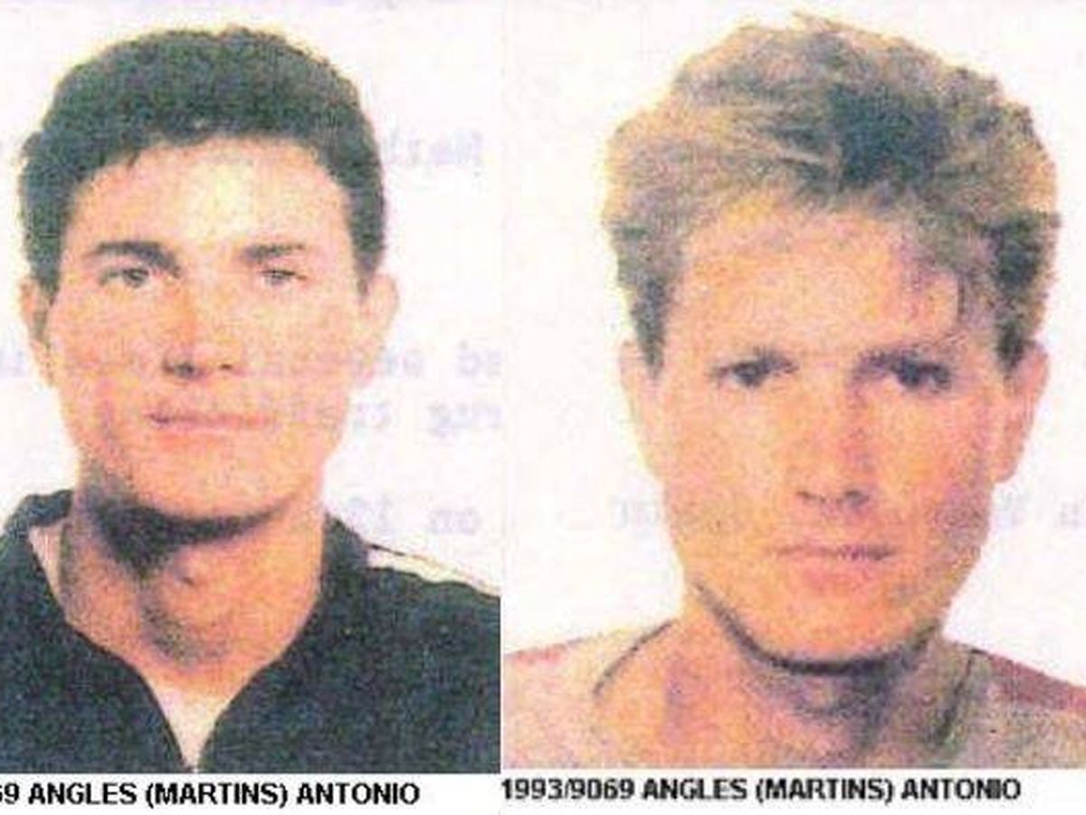 Foto: Los cambios de imagen de Antonio Anglés en 1993 (Interpol)