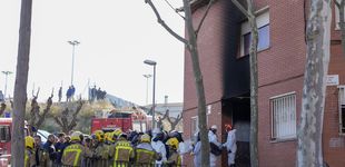 Post de Mueren en un incendio 3 personas al intentar salir de un edificio en llamas en Rubí (Barcelona)