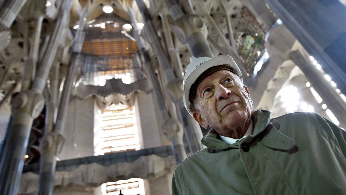 Muere a los 97 años el arquitecto Jordi Bonet, exdirector de las obras de la Sagrada Familia