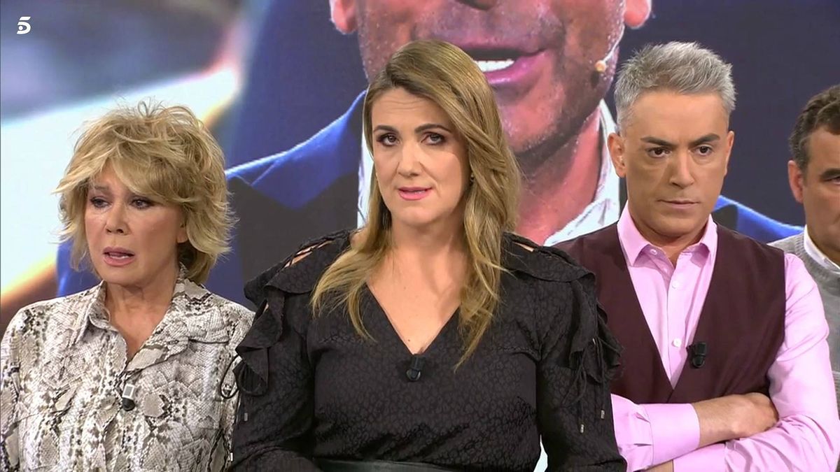 Carlota Corredera llora en 'Sálvame' al contar la operación de Jorge Javier Vázquez