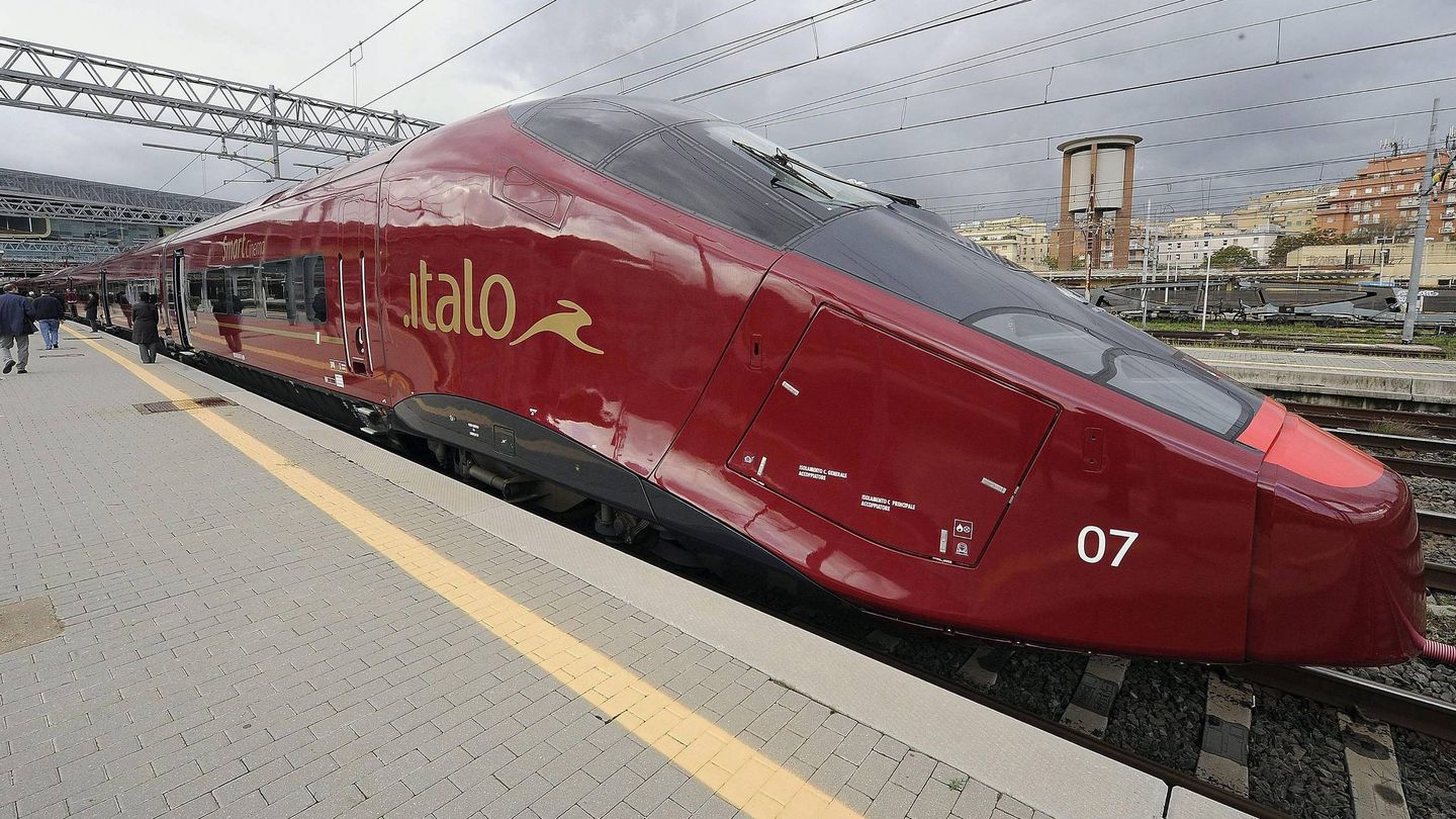 El tren de alta velocidad privado de Italo NTV. (EFE)
