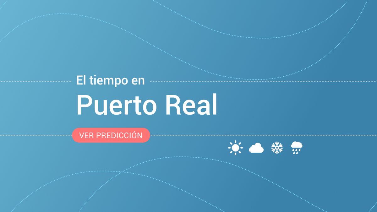 El tiempo en Puerto Real: previsión meteorológica de hoy, jueves 14 de noviembre